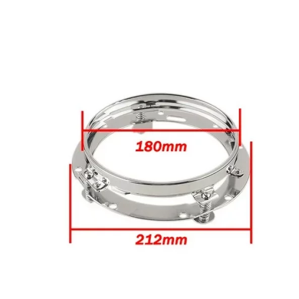 Adaptor pentru faruri cu led de la 9 la 7 inch chrome