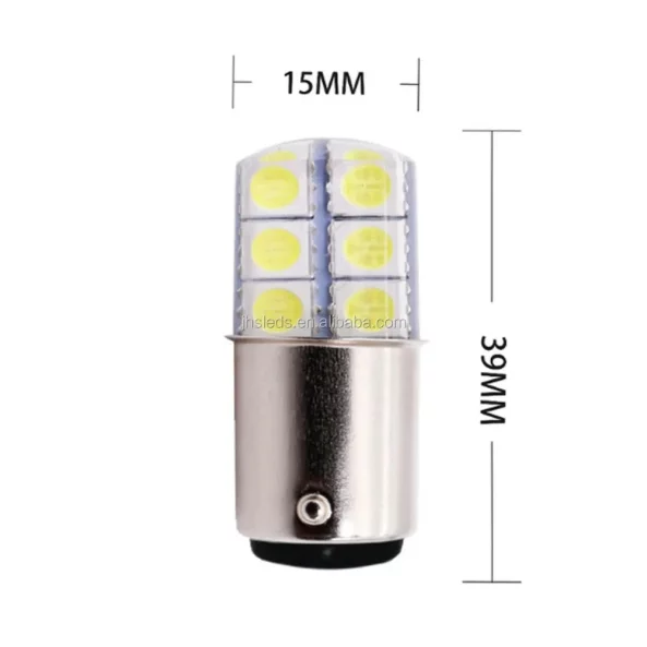 Bec LED auto P.Tip 22-OFF ROAD: 5050 12 SMD/12V/10W/2.000LM/IP67 Rezistent la apa
