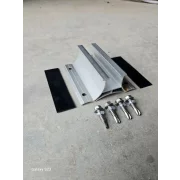 CLEMA ALUMINIU PENTRU TABLA ONDULATA 100 MM CU EPDM + 4 SURUBURI AUTOFORANTE