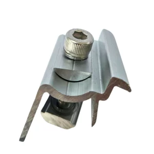 Clema capat 28-40mm prinderi panou solar fotovoltaic aluminiu