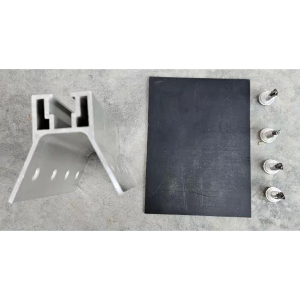 CLEMA MINISINA PANOURI SANDWICH R23+EPDM+8 SURUBURI AUTOFORANTE