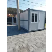 Container Pliabil gri antracit- geam temopan 5800 x 2500 x 2450 (L x l x H mm)