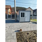 Container Pliabil gri antracit- geam temopan 5800 x 2500 x 2450 (L x l x H mm)