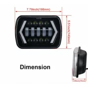 Far auto F.TIP 1-OFF ROAD: 55W / 12V-24V /4000LM /IP 67 Rezistent la apa