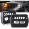 Far auto F.TIP 11-OFF ROAD: 7&quot;/45W / 5X7 (inch)/12V-24V/2700LM/ IP 67 Rezistent la apa, Semnalizare Dinamica