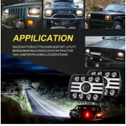 Far auto F.TIP 13-OFF ROAD: 7&quot;/65W / 5X7 (inch)/12V-24V/5000LM/ IP 68 Rezistent la apa