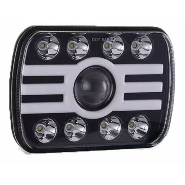 Far auto F.TIP 13-OFF ROAD: 7&quot;/65W / 5X7 (inch)/12V-24V/5000LM/ IP 68 Rezistent la apa