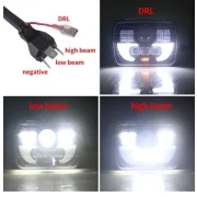 Far auto F.TIP 16-OFF ROAD: 7&quot;/90W / 5X7 (inch)/12V-24V/30.000LM/ IP 68 Rezistent la apa