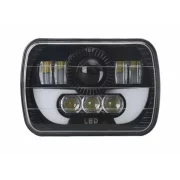 Far auto F.TIP 16-OFF ROAD: 7&quot;/90W / 5X7 (inch)/12V-24V/30.000LM/ IP 68 Rezistent la apa