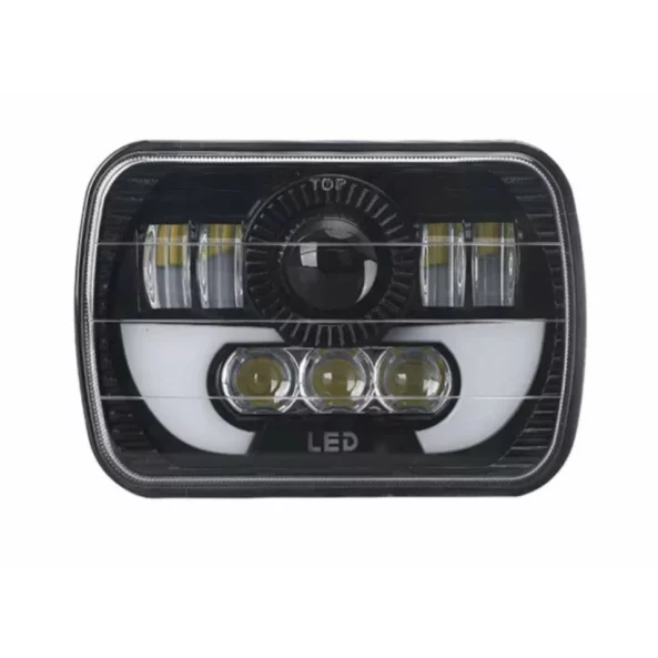 Far auto F.TIP 16-OFF ROAD: 7&quot;/90W / 5X7 (inch)/12V-24V/30.000LM/ IP 68 Rezistent la apa