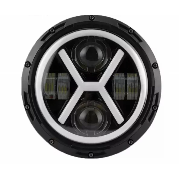 Far auto F.TIP 3-OFF ROAD: 7&quot;/65W / 12V-24V/30.000LM/ IP 67 Rezistent la apa