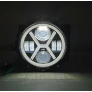 Far auto F.TIP 3-OFF ROAD: 7&quot;/65W / 12V-24V/30.000LM/ IP 67 Rezistent la apa