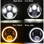 Far auto F.TIP 4-OFF ROAD: 7&quot;/75W / 12V-24V /10.000LM /IP 68 Rezistent la apa