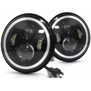 Far auto F.TIP 4-OFF ROAD: 7&quot;/75W / 12V-24V /10.000LM /IP 68 Rezistent la apa