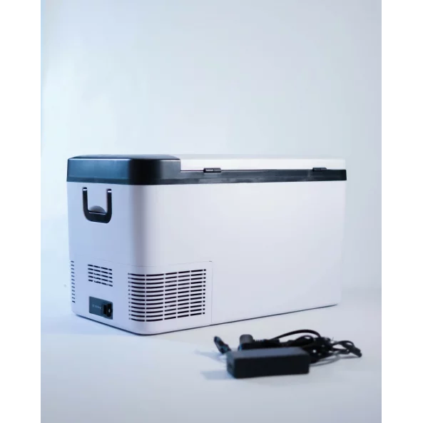 FRIGIDER AUTO CU COMPRESOR SMART COOLER 25L, 12/24/220V, CU DISPLAY LCD SI BLUETOOTH, TRANSFORMATOR 220V INCLUS, TAXA VERDE INCLUSA