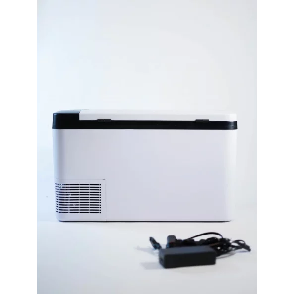 FRIGIDER AUTO CU COMPRESOR SMART COOLER 25L, 12/24/220V, CU DISPLAY LCD SI BLUETOOTH, TRANSFORMATOR 220V INCLUS, TAXA VERDE INCLUSA