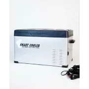 FRIGIDER AUTO CU COMPRESOR SMART COOLER 30L , 12/24/220V, CU DISPLAY LCD SI BLUETOOTH, TRANSFORMATOR 220V INCLUS, TAXA VERDE INCLUSA
