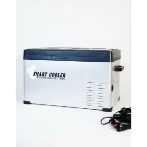 FRIGIDER AUTO CU COMPRESOR SMART COOLER 30L , 12/24/220V, CU DISPLAY LCD SI BLUETOOTH, TRANSFORMATOR 220V INCLUS, TAXA VERDE INCLUSA