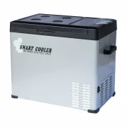 FRIGIDER AUTO CU COMPRESOR SMART COOLER 50L , 12/24/220V, CU DISPLAY LCD SI BLUETOOTH, TRANSFORMATOR 220V INCLUS, TAXA VERDE INCLUSA