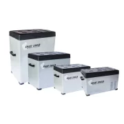 FRIGIDER AUTO CU COMPRESOR SMART COOLER 75L , 12/24/220V, CU DISPLAY LCD SI BLUETOOTH, TRANSFORMATOR 220V INCLUS, TAXA VERDE INCLUSA