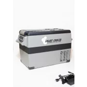 FRIGIDER AUTO CU COMPRESOR SMART COOLER CF45 , 12/24/220V, CU DISPLAY LCD SI BLUETOOTH, TRANSFORMATOR 220V INCLUS, TAXA VERDE INCLUSA