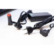 FRIGIDER AUTO CU COMPRESOR SMART COOLER, CU BLUETOOTH, ROȚI SI ZONA DUBLA DE RACIRE, CAPACITATE 55L, TRANSFORMATOR 220V INCLUS, TAXA VERDE INCLUSA