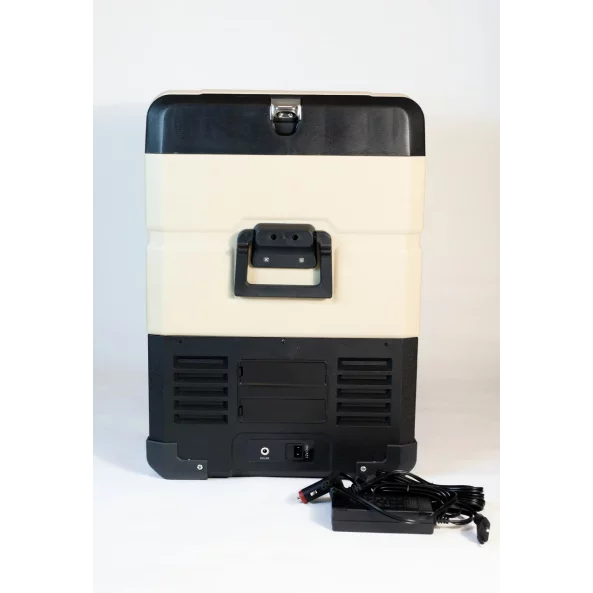 FRIGIDER AUTO CU COMPRESOR SMART COOLER, CU BLUETOOTH SI ZONA DUBLA DE RACIRE, CAPACITATE 55L, TRANSFORMATOR 220V INCLUS, TAXA VERDE INCLUSA