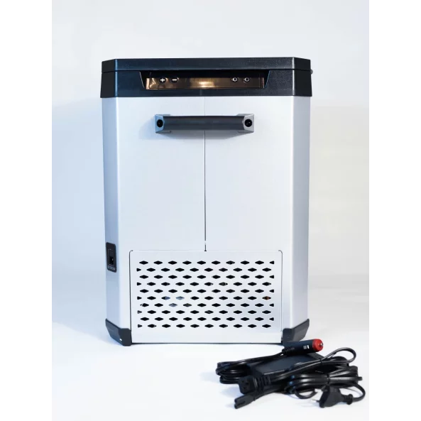 FRIGIDER AUTO CU COMPRESOR SMART COOLER, CU BLUETOOTH, ZONA DUBLA DE RACIRE, CAPACITATE 40.2L, TRANSFORMATOR 220V INCLUS, TAXA VERDE INCLUSA