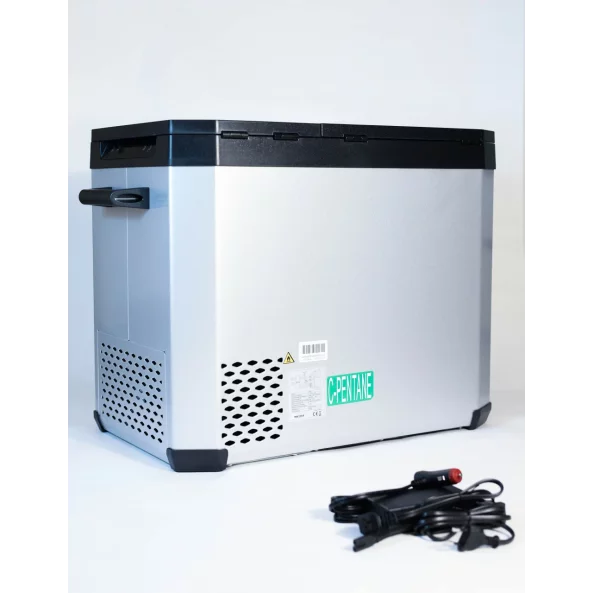 FRIGIDER AUTO CU COMPRESOR SMART COOLER, CU BLUETOOTH, ZONA DUBLA DE RACIRE, CAPACITATE 40.2L, TRANSFORMATOR 220V INCLUS, TAXA VERDE INCLUSA