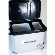 FRIGIDER AUTO CU COMPRESOR SMART COOLER, CU BLUETOOTH, ZONA DUBLA DE RACIRE, CAPACITATE 40.2L, TRANSFORMATOR 220V INCLUS, TAXA VERDE INCLUSA
