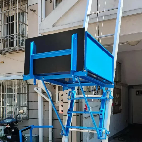 Lift de acoperis scara cu troliu 19m + carucior de transport pentru panouri fotovoltaice + carucior de transport marfa