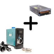 PACHET SIROCOU PORTABIL INALT VERDE 12/24V + TRANSFORMATOR EXTERN,TAXA VERDE INCLUSA