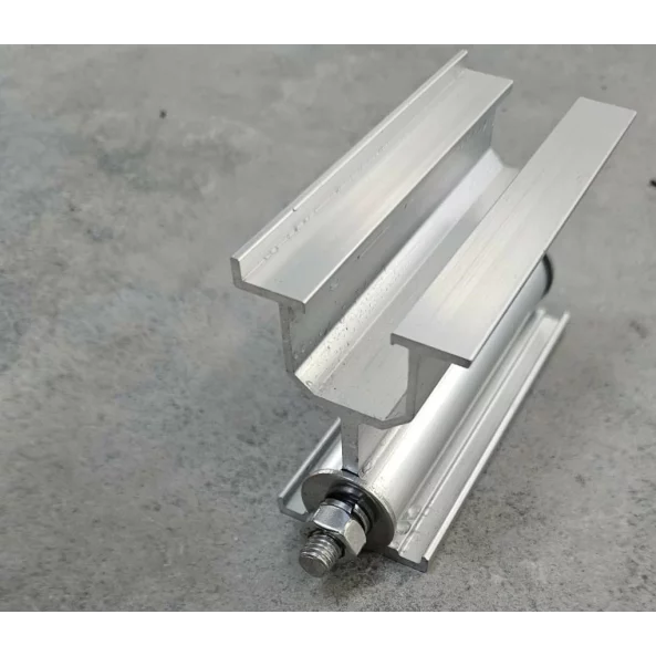 Picior fata aluminiu ajustabil sistem E-V