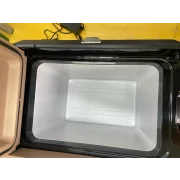 PRODUS RESIGILAT! FRIGIDER AUTO CU COMPRESOR SMART COOLER 55L, CU ZONA DUBLA DE RACIRE, 12/24/220V, CU DISPLAY LCD SI BLUETOOTH