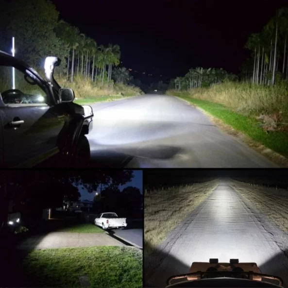 Proiector LED auto P.TIP 12-OFF ROAD: 5&quot;/135W /12V-24V/13.500 LM/ IP 68 Rezistent la apa