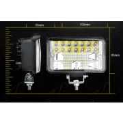 Proiector LED auto P.TIP 14-OFF ROAD: 4&quot;/36W /12V-24V/4.000 LM/ IP 68 Rezistent la apa
