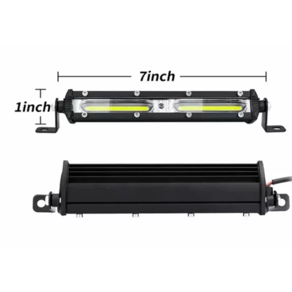 Proiector LED auto P.TIP 17-OFF ROAD: 7&quot;/18W /12V-24V/ IP 68 Rezistent la apa