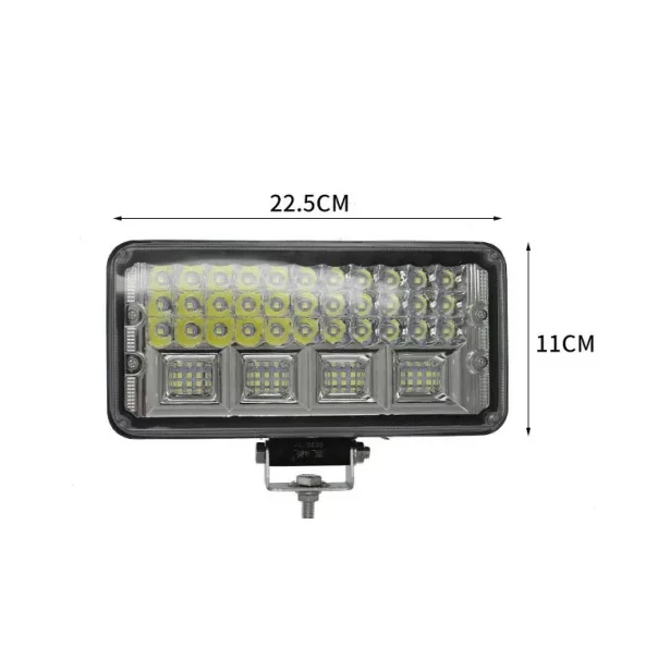 Proiector LED auto P.TIP 19-OFF ROAD: 9&quot;(228mm)/171W /12V-24V/6.000 LM/ IP 68 Rezistent la apa