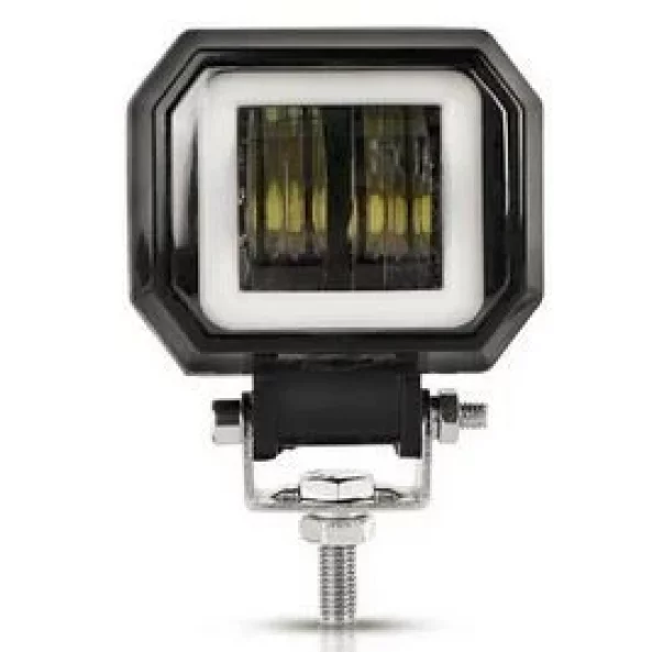 Proiector LED auto P.TIP 27-OFF ROAD: 3&quot;/20W /12V-24V/3.000 LM/ IP 67 Rezistent la apa