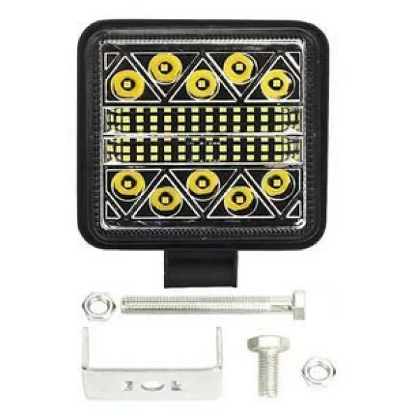 Proiector LED auto P.TIP 30-OFF ROAD: 4&quot;/120W /12V-24V/12.000 LM/ IP 68 Rezistent la apa