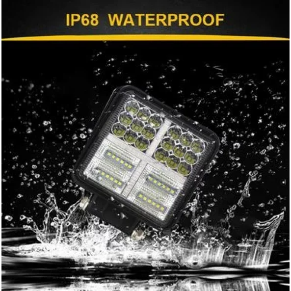 Proiector LED auto P.TIP 31-OFF ROAD: 4&quot;/177W /12V-24V/IP 68 Rezistent la apa