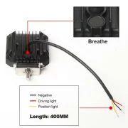 Proiector LED auto P.TIP 39-OFF ROAD: 4&quot;/28W /12V-24V/3000 LM/ IP 67 Rezistent la apa