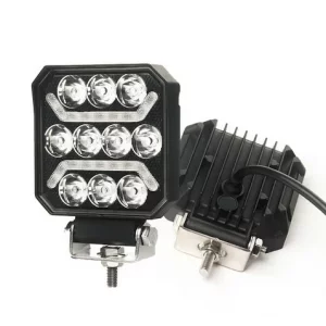 Proiector LED auto P.TIP 39-OFF ROAD: 4&quot;/28W /12V-24V/3000 LM/ IP 67 Rezistent la apa