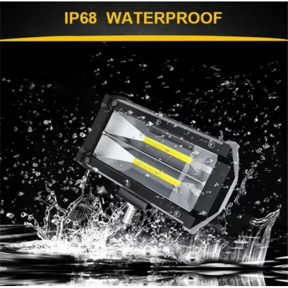 Proiector LED auto P.TIP 5-OFF ROAD: 5&quot;(135mm)/72W /12V-24V/8.000 LM/ IP 68 Rezistent la apa