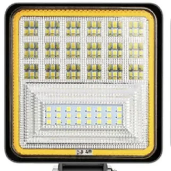 Proiector LED auto P.TIP 8-OFF ROAD: 4&quot;/126W /12V-24V/12.000 LM/ IP 68 Rezistent la apa