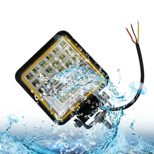 Proiector LED auto P.TIP 8-OFF ROAD: 4&quot;/126W /12V-24V/12.000 LM/ IP 68 Rezistent la apa