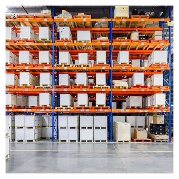 Raft pentru depozitare paleti 2880mm x Adancime 1100mm x Inaltime 4500mm, 3300kg/nivel/12 europaleti