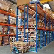 Raft pentru depozitare paleti 2880mm x Adancime 1100mm x Inaltime 5500mm, 3300kg/nivel/12 europaleti