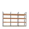 Raft pentru depozitare paleti 8460mm x Adancime 1100mm x Inaltime 5500mm, 3300kg/nivel/36 europaleti