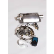 SIROCOU PORTABIL PATRAT PREMIUM ALB SMART HEATER, PUTERE 8 KW, 12V,24V SI 220V, TRANSFORMATOR INTEGRAT, CARCASA DIN ALUMINIU SI BUJIE JAPONEZA KYOCERA, TAXA VERDE INCLUSA